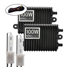 Load image into Gallery viewer, TPTOB  100W Ballast kit HID Xenon Light bulb 12V H1 H3 H7 H11 9005 9006 4300k 5000k 6000k 8000k Auto Xeno Headlight Lamp